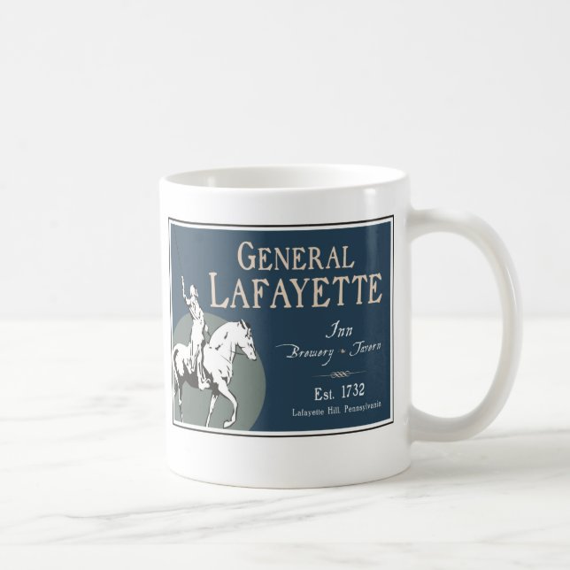 De Café Caneca da pensão do general Lafayette (Direita)