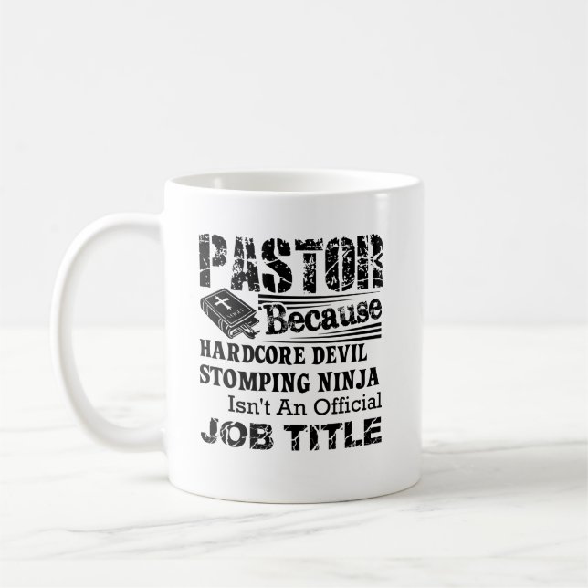 De Café Caneca da posição do pastor (Esquerda)