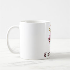 De Café Caneca da rainha do cupcake