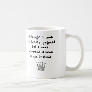 De Café Caneca da rainha do drama