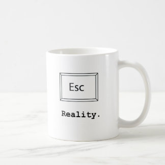 De Café caneca da realidade do escape
