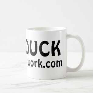 De Café caneca da rede do iDuck