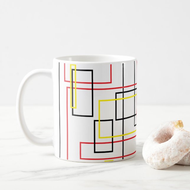 De Café Caneca da rede Lines (Com Donut)