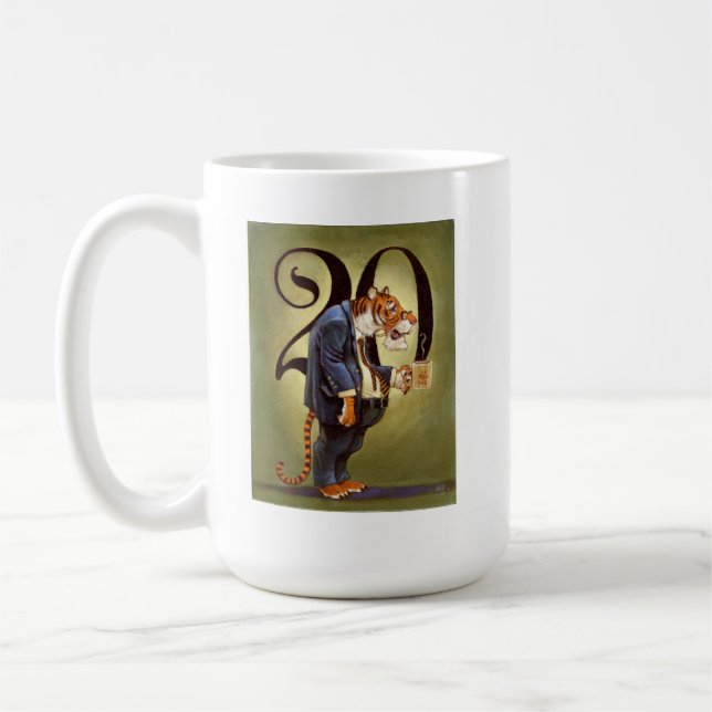 De Café Caneca da reunião do tigre 20a (Esquerda)
