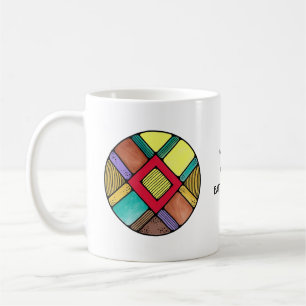 De Café Caneca da Runa Ingwaz Art Nouveau – MAGIA DA TERRA
