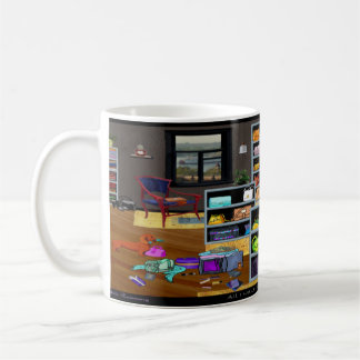 De Café Caneca da sala das bolsas