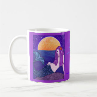 De Café Caneca da sereia da fantasia