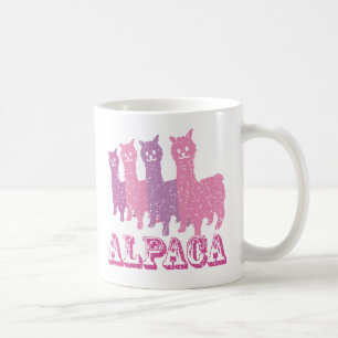 De Café Caneca da silhueta 4 P da alpaca