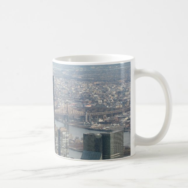 De Café Caneca da skyline da Nova Iorque (Direita)