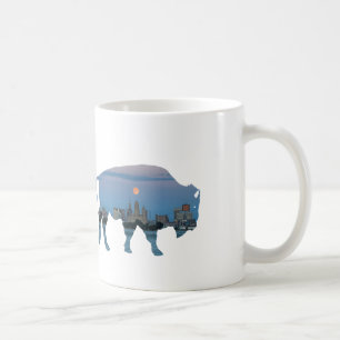 De Café Caneca da skyline do búfalo