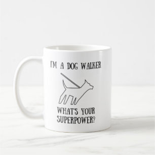 De Café Caneca da superpotência do caminhante do cão