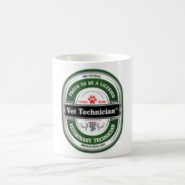 De Café caneca da tecnologia do veterinário