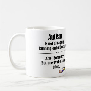 De Café Caneca da tragédia do bacon do autismo