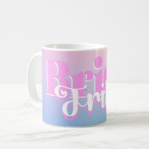 De Café Caneca da Tribo da Noiva Rosa Roxo