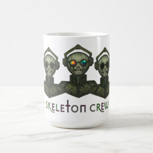 De Café Caneca da Tripulação Esqueleto
