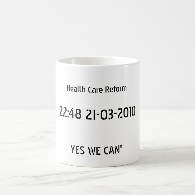 De Café Caneca da vitória da reforma dos cuidados médicos (Centro)