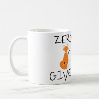 De Café Caneca dada Fox zero