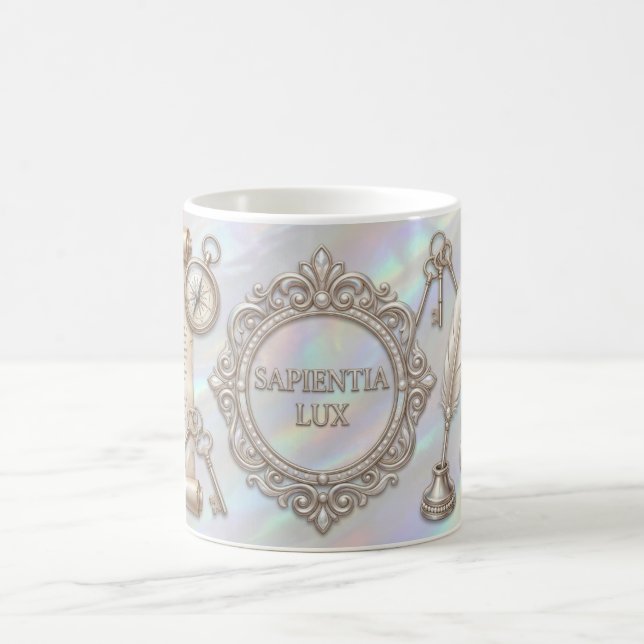 De Café Caneca Dark Academia – Design Sapientia Lux (Centro)