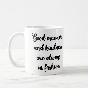 De Café Caneca das boas maneiras