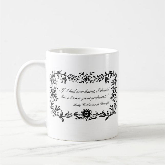 De Café Caneca das citações da senhora Catherine do (Esquerda)