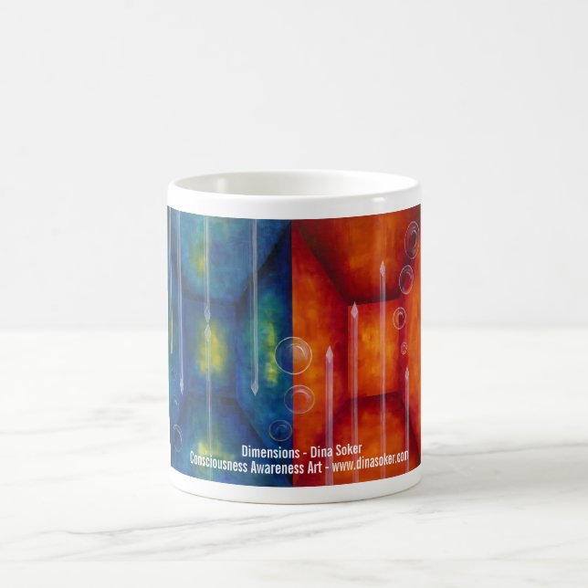 De Café Caneca das dimensões (Centro)
