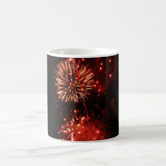 De Café Caneca das faíscas