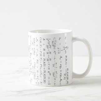 De Café Caneca das fórmulas da matemática