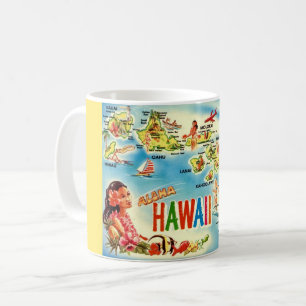 De Café Caneca das Ilhas Havaianas Vintage