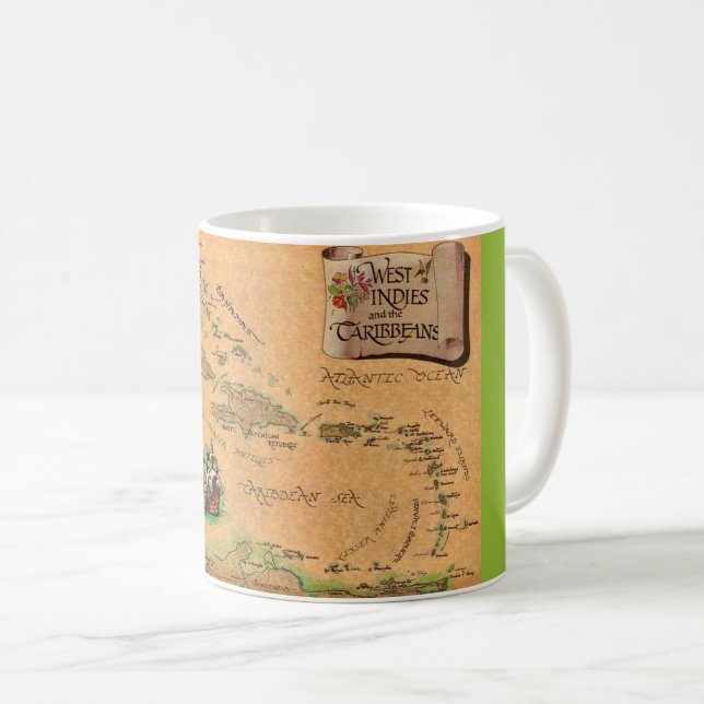De Café Caneca das Índias Ocidentais & Caribe (Frente Esquerda)