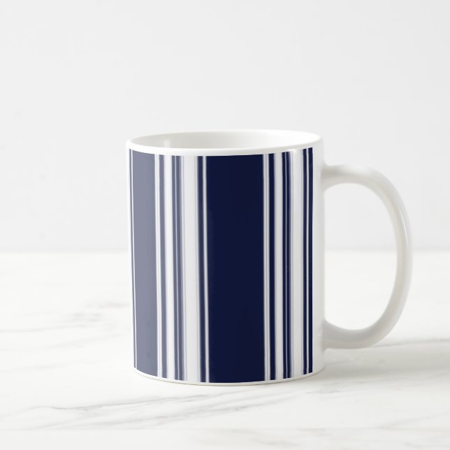 De Café Caneca das listras azuis (Direita)
