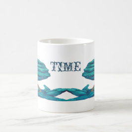 De Café Caneca das mãos do tempo