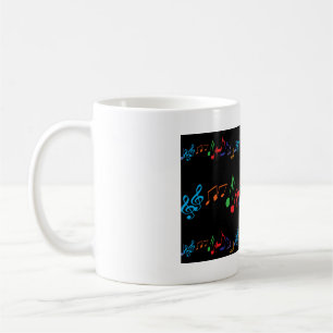 De Café Caneca das notas musicais