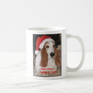 De Café Caneca das patas do papai noel