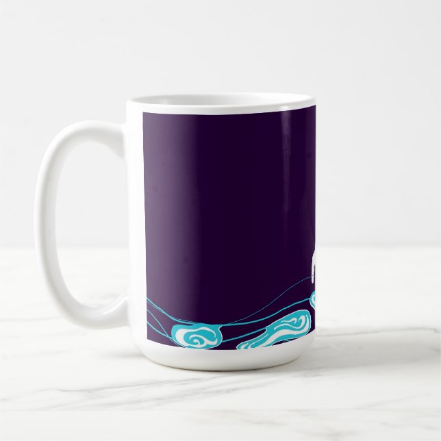 De Café Caneca das poças das mãos (Esquerda)