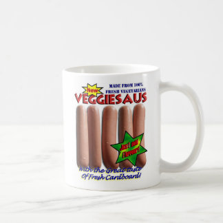 De Café Caneca das salsichas do vegetariano feita com