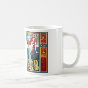 De Café caneca das sereias do Coney Island