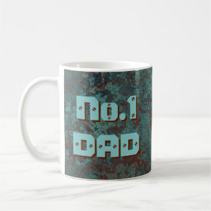 De Café Caneca "de cobre" do impressão do PAI No.1 da