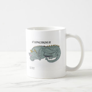De Café Caneca deixada da mentira dos dragões do sono