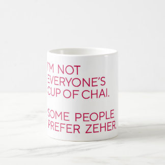 De Café Caneca Desi Engraçada Chai ou Zeher