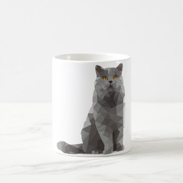 De Café caneca - design deconstructed - gato britânico do (Centro)