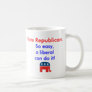 De Café Caneca desproporcionado republicana do voto