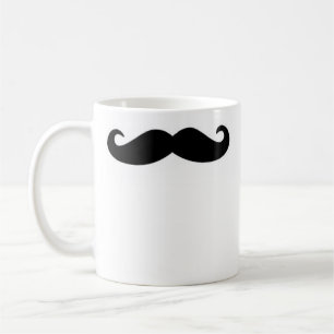 De Café Caneca destro do bigode