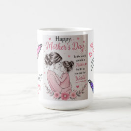 De Café Caneca Dia das Mães Borboleta Feliz