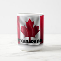 Caneca Dia Feliz do Canadá