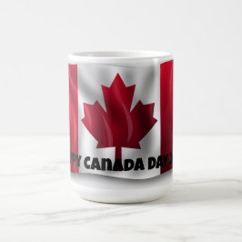 De Café Caneca Dia Feliz do Canadá