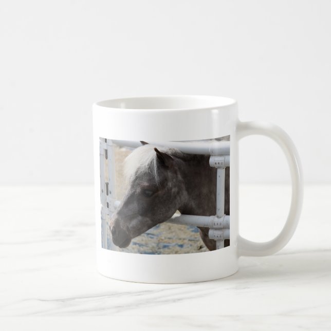 De Café Caneca diminuta do cavalo (Direita)