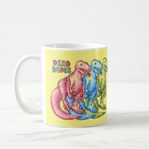 De Café Caneca Dinossauros Dino Dudes