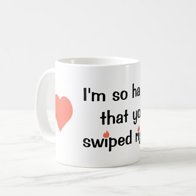 De Café Caneca direita Swiped (Frente Esquerda)