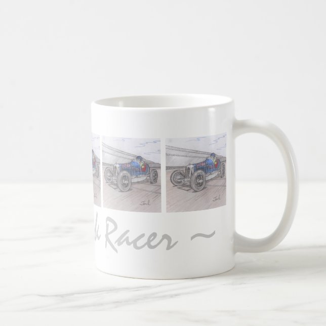 De Café caneca DIRT TRACK RACER (Direita)