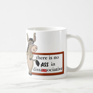 De Café caneca dissociativa do asno